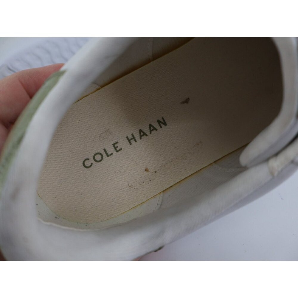 Cole Haan Women 8.5 C Wide Grand Crosscourt Joy Platform Sneaker White Leather - Picture 11 of 12